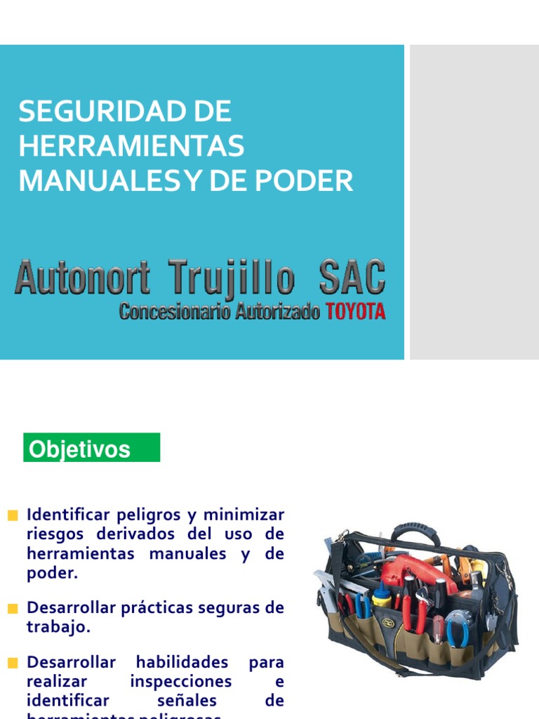 Seguridad en Herramientas Manuales y de Poder | PDF
