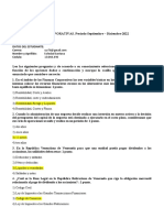 1era Evaluación Finanzas Corporativas. Soledad Santana