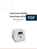 Manual de Utilizare Work Centre 5016B 5020B