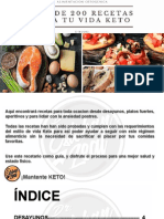 Recetario Keto