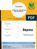 La Iniciativa Empresarial