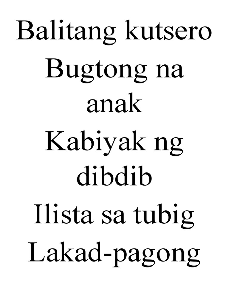 Talinghaga Kahulugan PDF