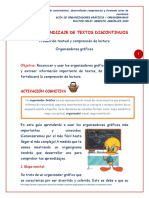 Guía de Organizadores Gráficos Organigrama PDF