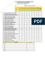 Lista de Cotejo Cuarto A Seño Ilse Nuevo Formato 2022