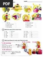 Review of Verb Tenses 2 Bach | PDF | Perfect (Grammar) | Verb