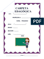 5° Grado - Carpeta Pedagógica