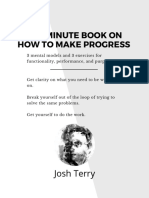 A 10 Minute Book On How To Make Progress