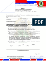 Modelo de Carta de Compromiso - Docente Tutor-Interior