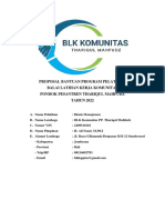 Proposal Permohonan Bantuan Kegiatan BLKK PPTM 2022