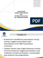 Tugas Praton Layanan Perpustakaan