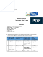 KELOMPOK 3 Lembar Kerja Rencana Aksi Nyata