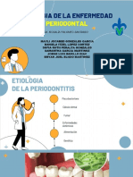 Etiologia de La Enfermedad Periodontal - Badillo Diaz