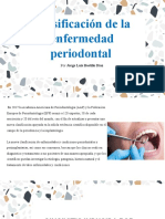 Clasificacion de La Enf. Periodontal - Badillo Diaz