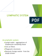Chapter 2f - Lymphatic System