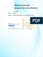 LKPD ProgTeks, Grafis, Multimedia Sesi 13 Java Database (Entity, Implement) - Risma - Anelita
