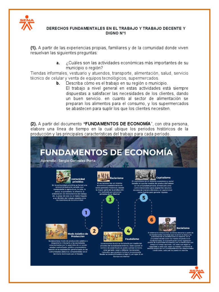 Trabajo Derechos Fundamentales en El Trabajo | PDF | Igualdad de género ...