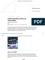 Análisis Del Modo y Efecto de Fallas (AMEF) Ingenieria Industrial Online