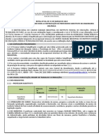 Processo seletivo IFPA Marabá para professor substituto Engenharia Mecânica