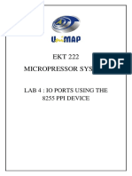 04 - Lab04 - IO - Ports - Using - The - 8255 - PPI - Device PDF