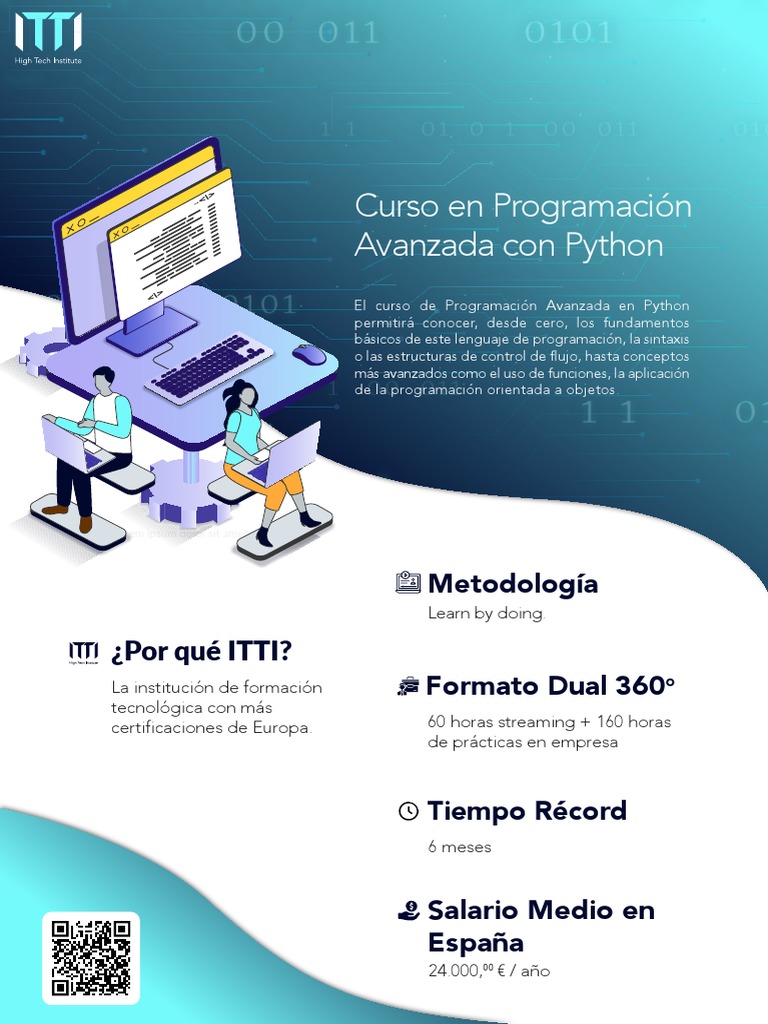 Brochure PYTHON AVANZADO.pdf | PDF | Python (lenguaje de programación ...