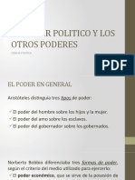 El Poder Politico y Los Otros Poderes