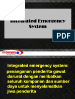 Integrated Emergency System Edited by Malih