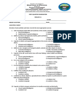 FIRST QUARTER EXAMINATION English 11