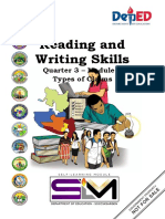 Reading and Writing SKills - Q3 - M3 PDF