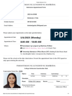 PLMar Appointment Form PDF