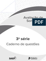 Avaliação Sondagem 3 Serie 2023 Prova-1