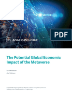 2022 The Potential Global Economic Impact of The Metaverse