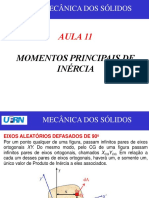 Aula 11 - Momentos Principais de Inrcia PDF
