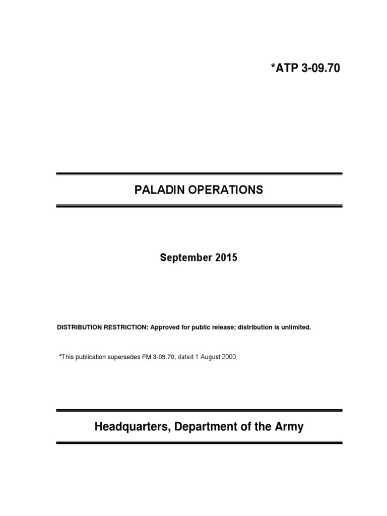 Atp 3 09 70 paladin operations 2015 pdf pdf artillery battery