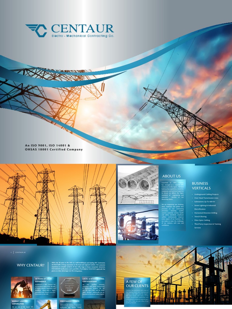 Centaur Profile PDF | PDF | Electric Power Transmission | United Arab ...