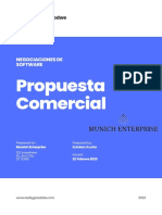 Blue White Modern Minimalist Sponsorship Proposal - 2 PDF