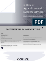 OBJ 2.3 - Introduction To Agriculture - 2020