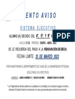 Aviso Pago Beca C1 - 2023 PDF