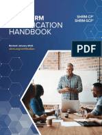 2023 SHRM Certification Handbook