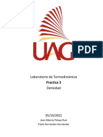 Práctica 3 Termodinamica Densidad Final PDF