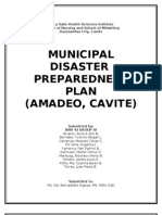 Municipal Disaster Preparedness Plan (Amadeo, Cavite)