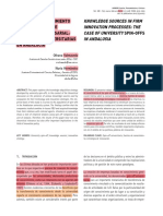 Valmaseda, 2012. Fuentes de Conocimiento en Los Procesos de Innovación Empresarial - Spin-Off Universitarias de Andalucía