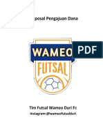 Bantuan Dana Turnamen Futsal Wameo Duri FC