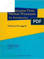 Continuous Time Markov Processes (Tho... (Z-Library)