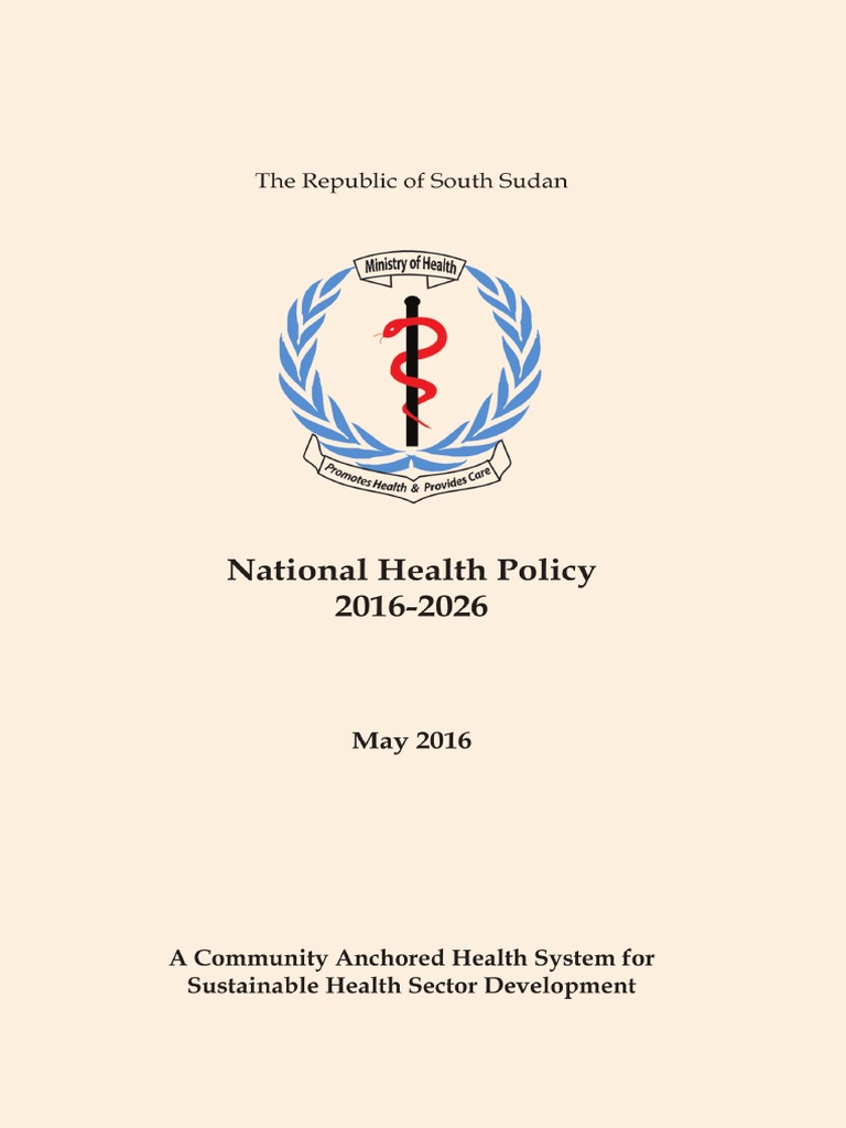 SOUTH SUDAN TREATMENT GUIDELINES intelligence overview