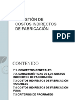 CAPITULO  7  GESTION DE COSTOS INDIRECTOS DE FABRICACION.pptx