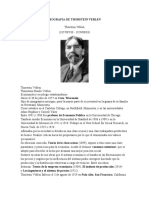 Biografia de Thorstein Veblen