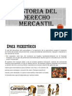 A Historia Del Derecho Mercantil