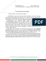 Surat Undangan Pelatihan Per Kab Ko Jateng - Fitur (KASI)