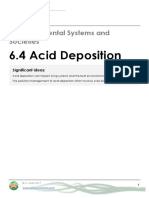 6.4 Acid Deposition: IB Environmental Systems and Societies