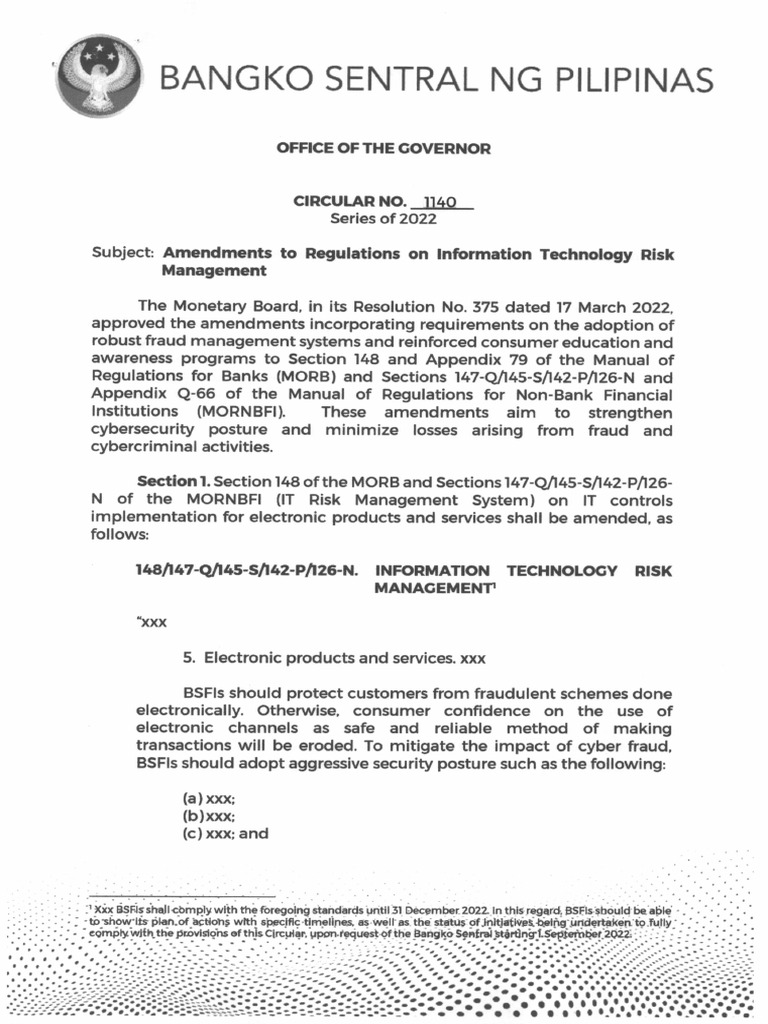 Amendments to IT Risk Management | PDF | Fraud | Computer Security
